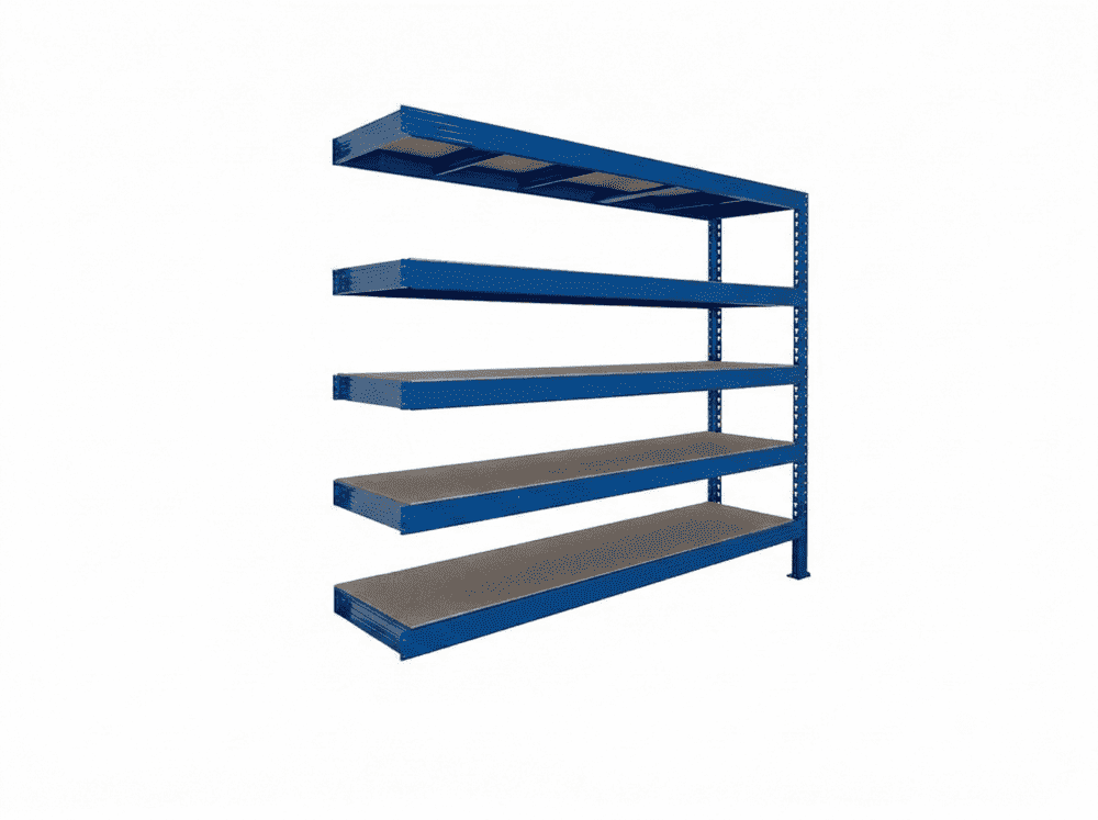 Přístavek (doplňkový modul) k regálu 5 - policový 240x240x60  600Kg/police