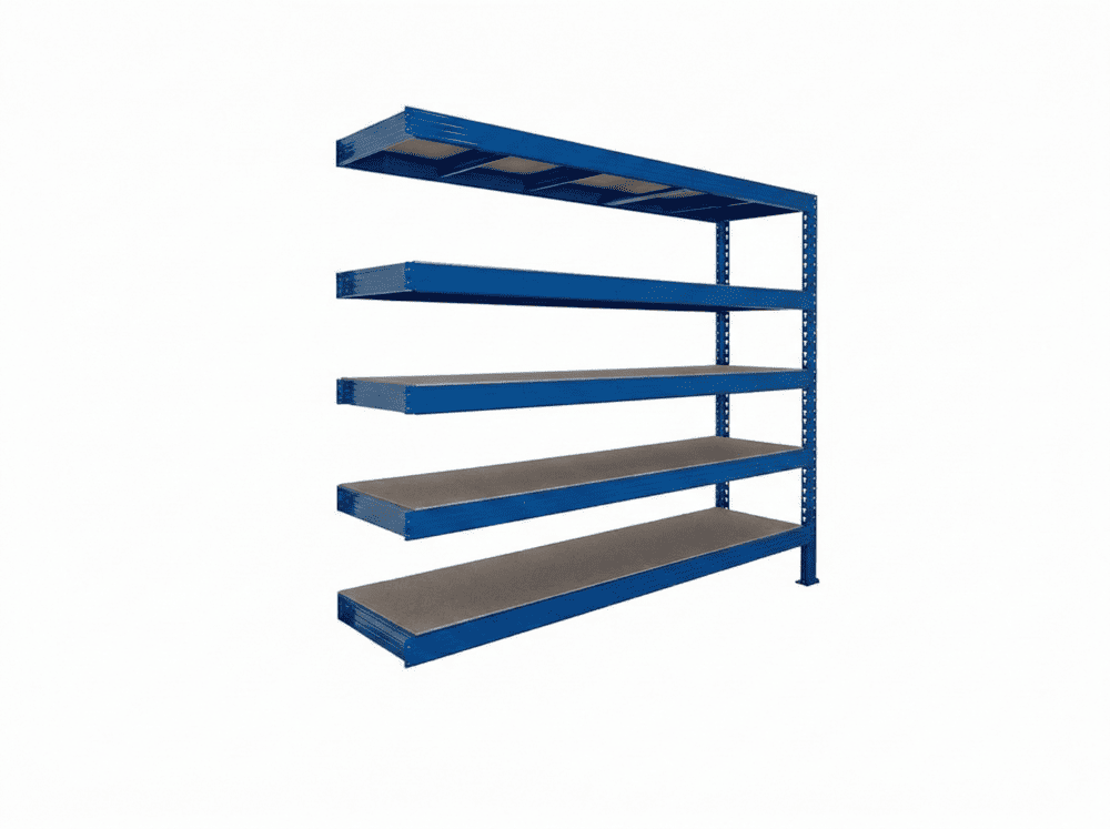 Přístavek (doplňkový modul) k regálu 5 - policový 240x140x80  650Kg/police