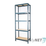 Skladovací nekonečný regál 5 - policový 200x100x45  200Kg/police