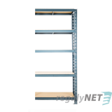 Přístavek (doplňkový modul) k regálu 5 - policový 200x100x40 200Kg/police