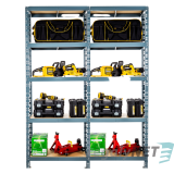 Přístavek (doplňkový modul) k regálu 5 - policový 200x100x40 200Kg/police