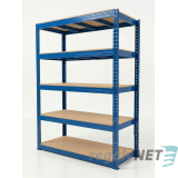 Přístavek (doplňkový modul) k regálu 5 - policový 220x240x80  600Kg/police