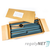 AKČNÍ BALÍČEK 5 ks zátěžových regálu 5-ti pol. lakovaný 180x120x50 300 kg, regálové systémy